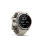 Garmin fenix 9 Pro - inReach, 43 mm, Titanium se silikonovým řemínkem Fog Gray / Dark Sandstone Garmin fenix 9 Pro - inReach, 43 mm, Titanium se silikonovým řemínkem Fog Gray / Dark Sandstone