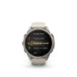 Garmin fenix 9 Pro - inReach, 43 mm, Titanium se silikonovým řemínkem Fog Gray / Dark Sandstone Garmin fenix 9 Pro - inReach, 43 mm, Titanium se silikonovým řemínkem Fog Gray / Dark Sandstone