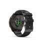 Garmin fēnix 9 Pro – 47mm, Carbon Gray DLC Titanium se silikonovým řemínkem Black/Pebble Gray Garmin fēnix 9 Pro – 47mm, Carbon Gray DLC Titanium se silikonovým řemínkem Black/Pebble Gray