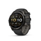 Garmin fēnix 9 Pro – 47mm, Carbon Gray DLC Titanium se silikonovým řemínkem Black/Pebble Gray Garmin fēnix 9 Pro – 47mm, Carbon Gray DLC Titanium se silikonovým řemínkem Black/Pebble Gray