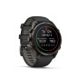 Garmin fenix 9 Pro - 47mm, inReach, Carbon Gray DLC Titanium se silikonovým řemínkem Black/Pebble Gray Garmin fenix 9 Pro - 47mm, inReach, Carbon Gray DLC Titanium se silikonovým řemínkem Black/Pebble Gray