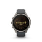 Garmin fenix 9 Pro - 47mm, inReach, Titanium se silikonovým řemínkem Graphite/Black Garmin fenix 9 Pro - 47mm, inReach, Titanium se silikonovým řemínkem Graphite/Black