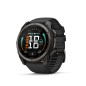 Garmin fenix 9 – 51mm, Carbon Gray DLC Titanium se silikonovým řemínkem Black