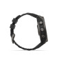 Garmin fenix 9 – 51mm, Carbon Gray DLC Titanium se silikonovým řemínkem Black