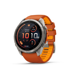 Garmin fenix 9 Pro - 51mm, inReach, Titanium se silikonovým řemínkem Graphite/Black